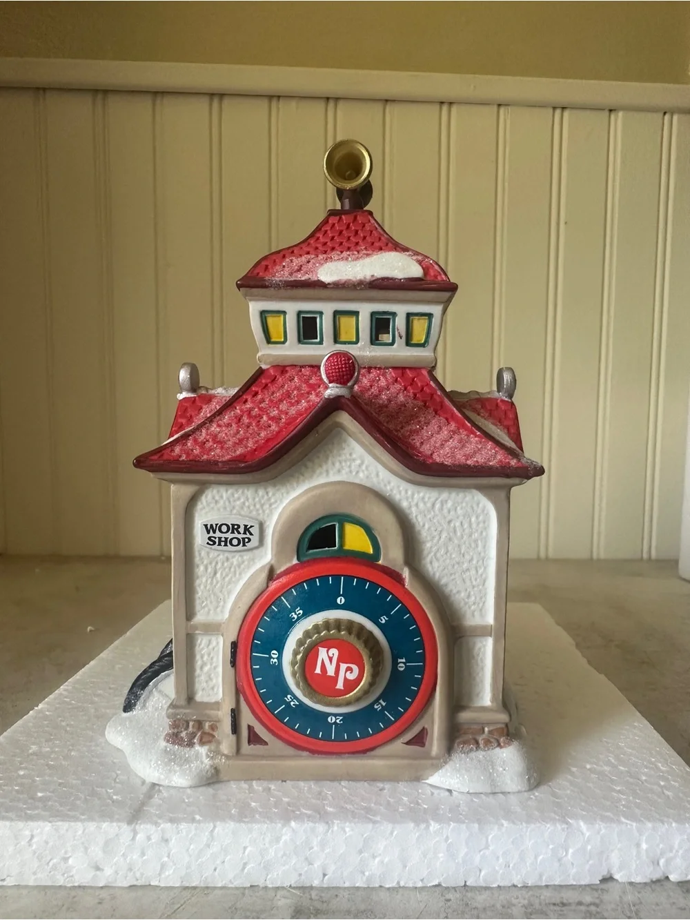 Dept 56 North Pole Bike Shop Animated #4025281 Works Retired Christmas Village